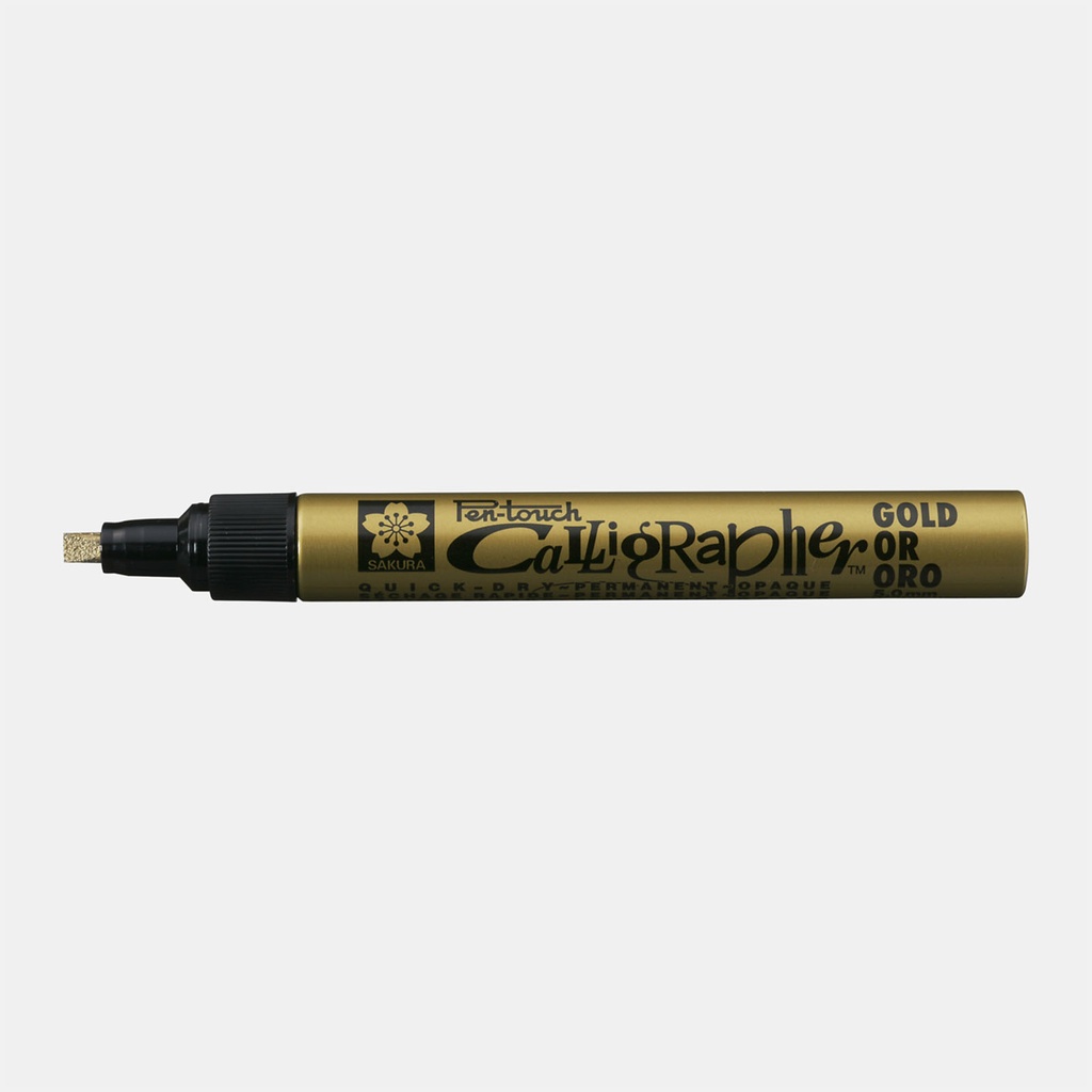 [180673] Sakura Pen-touch Kalligrafie pen medium Goud