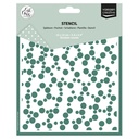 Vaessen Creative Stencil 15x15cm - Random Rounds