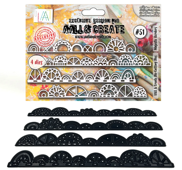 [180682] AALL & Create Cutting Dies - AALL-DI-051 Majestic Borders