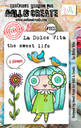 AALL & Create Clear Stamps A7 By Janet Klein - #1133 La Dolce Vita