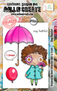 AALL & Create Clear Stamps A7 By Janet Klein - #1166 Stay Hopeful