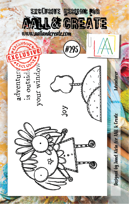 [180726] AALL & Create Clear Stamps A7 By Janet Klein - #295 Adventurer