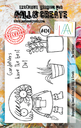 AALL & Create Clear Stamps A7 By Janet Klein - #424 The Gardener