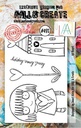 AALL & Create Clear Stamps A7 By Janet Klein - #493 All Heart