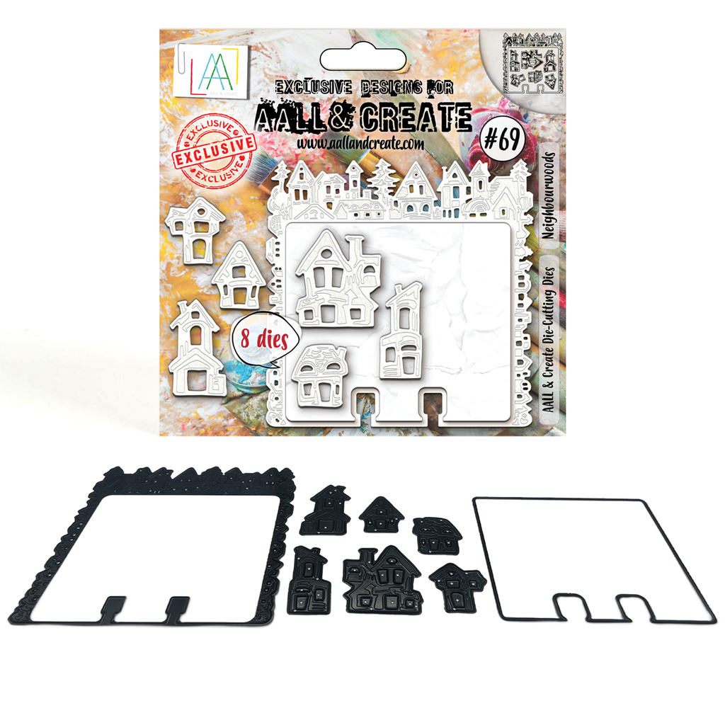 [180757] AALL & Create Cutting Dies - #69 MemoryDex Neighbourwoods