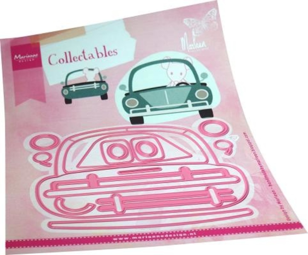 Marianne Design Cutting Dies Collectables - COL1515 Car By Marleen