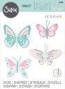 Sizzix Thinlits Dies 29/Pkg - 665896 Patterned Butterflies