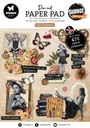 Studio Light Grunge Collection Die-cut Paper Pad Paper Elements