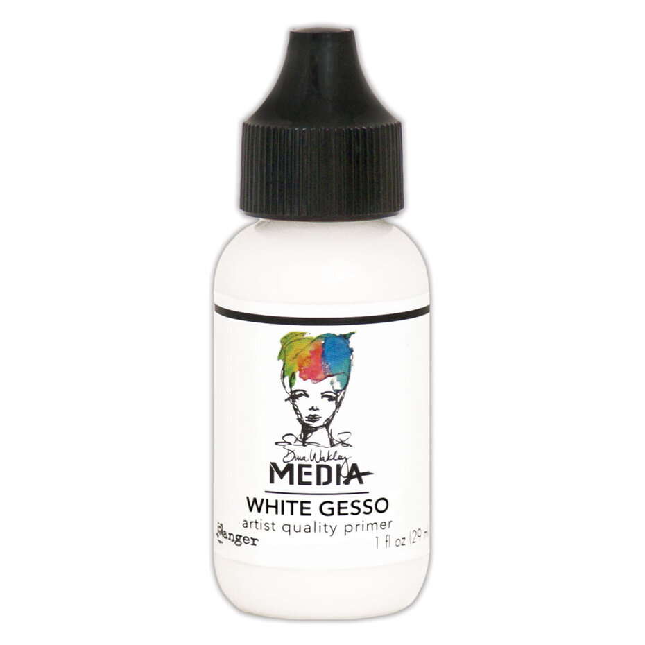 [180821] Dina Wakley Media Gesso 1oz - White