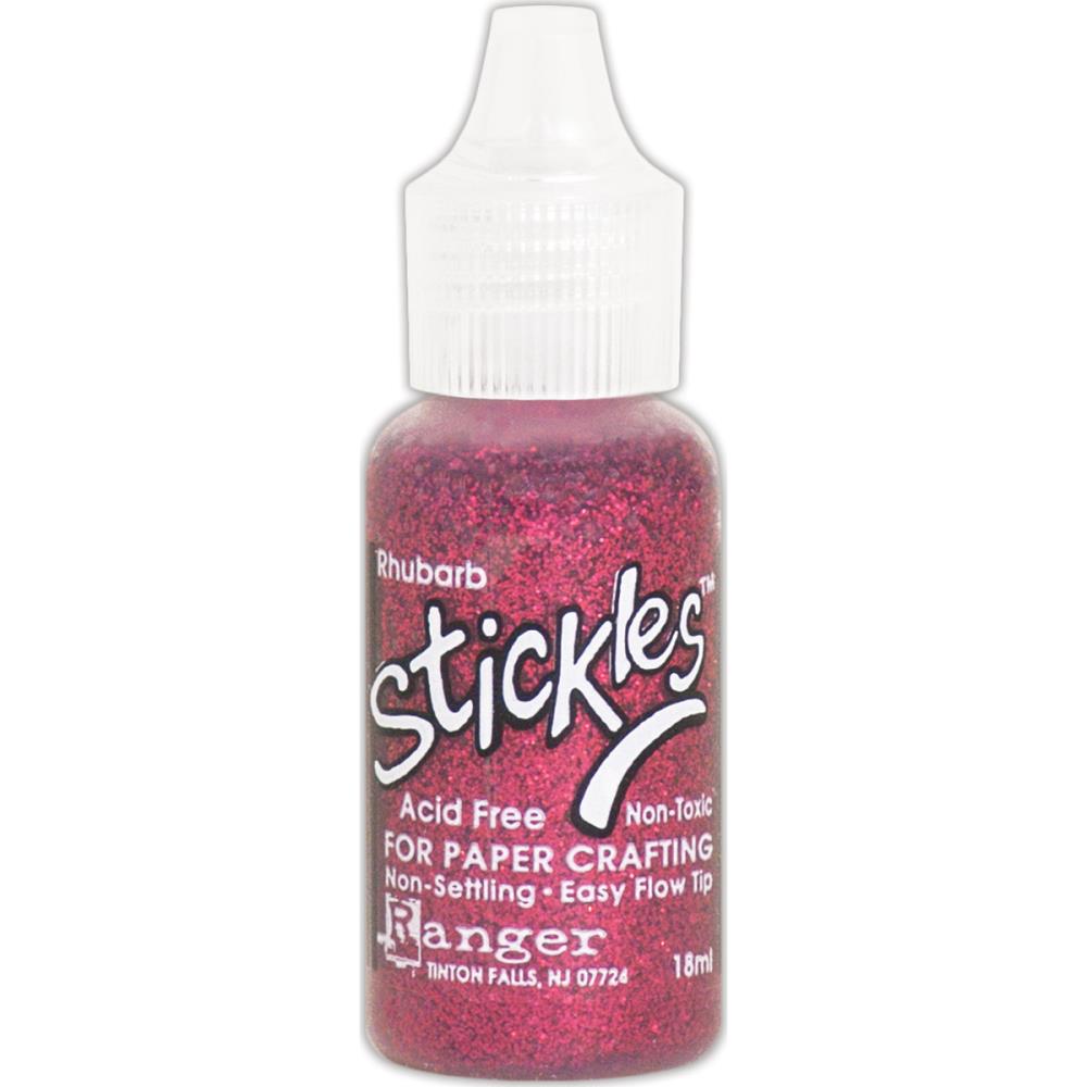 Stickles Glitter Glue 15ml - Rhubarb