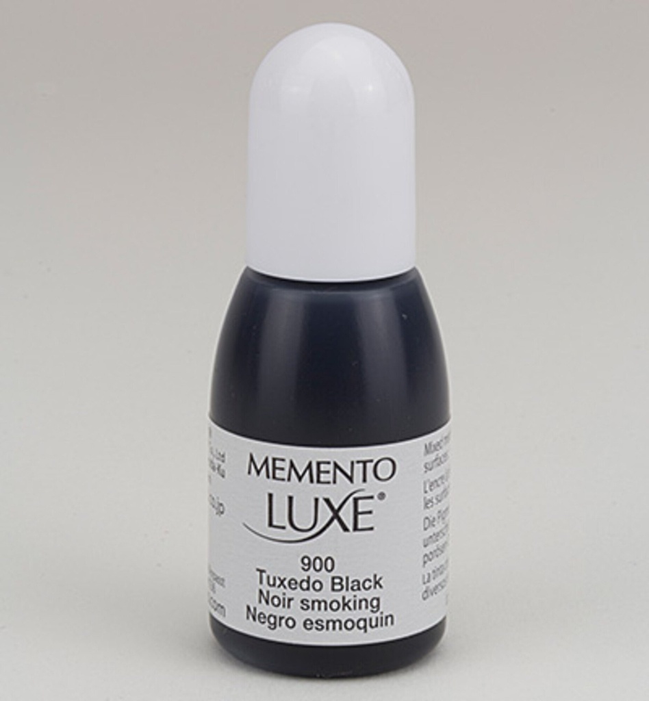 [180851] Memento Luxe Ink Refill .5oz - Tuxedo Black