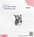 Nellie's Choice Clear Stamps - CT056 Christmas Time Snowman-4