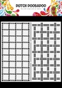 Dutch DooBaDoo Stencils Mask Art - Slimline Plaid