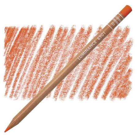 Caran d'Ache Luminance Kleurpotlood - 533 Dark Cadmium Orange