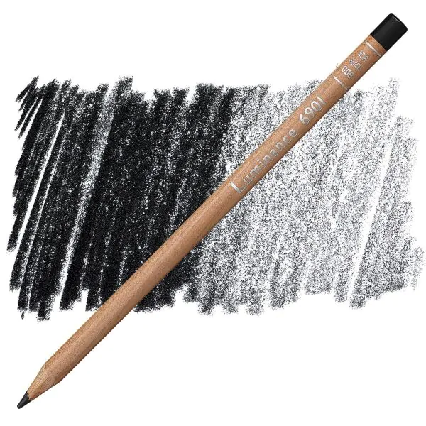 [180946] Caran d'Ache Luminance Kleurpotlood - 009 Black