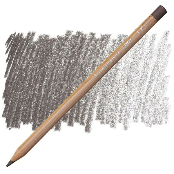 [180968] Caran d'Ache Luminance Kleurpotlood - 906 Sepia 50%