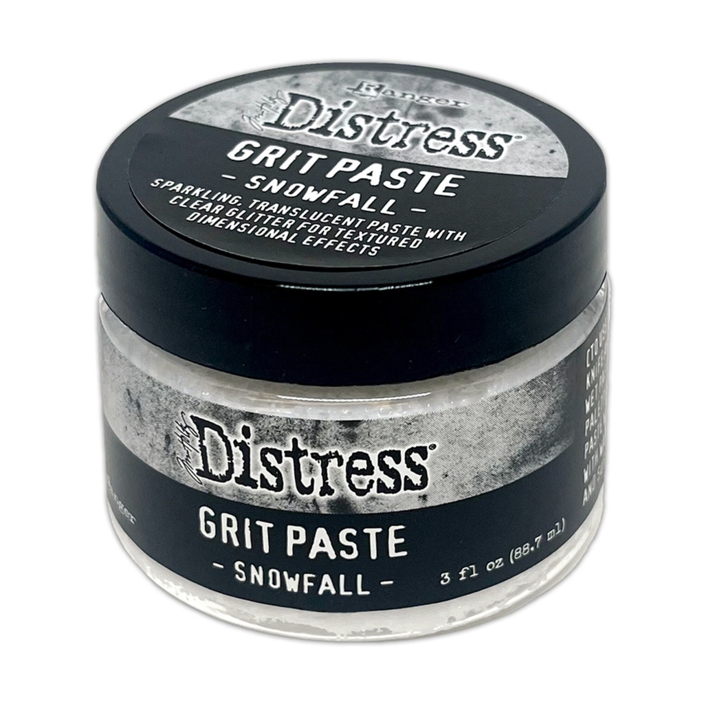 [180977] Tim Holtz Distress Holiday Grit Paste - Snowfall