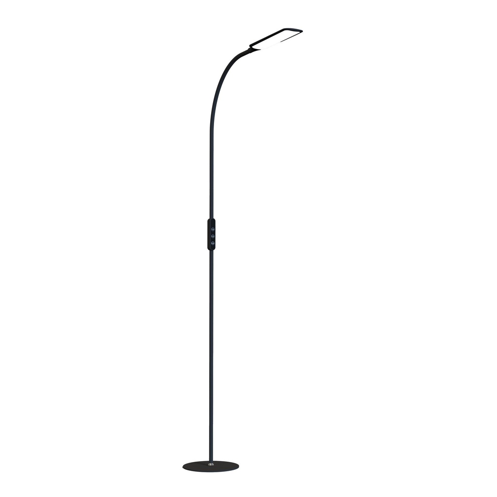 [181080] Light and Vision Lumina Floor Lamp Black