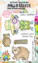 AALL & Create Clear Stamps A6 By Janet Klein - #654 Don't Feed The Bears