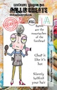 AALL & Create Clear Stamps A7 By Janet Klein - #765 Hairdresser Dee