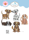 Elizabeth Craft Designs Cutting Dies - 2325 Dogs