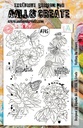 AALL & Create Clear Stamps A5 By Bipasha Bk - #745 Visiting The Flowers