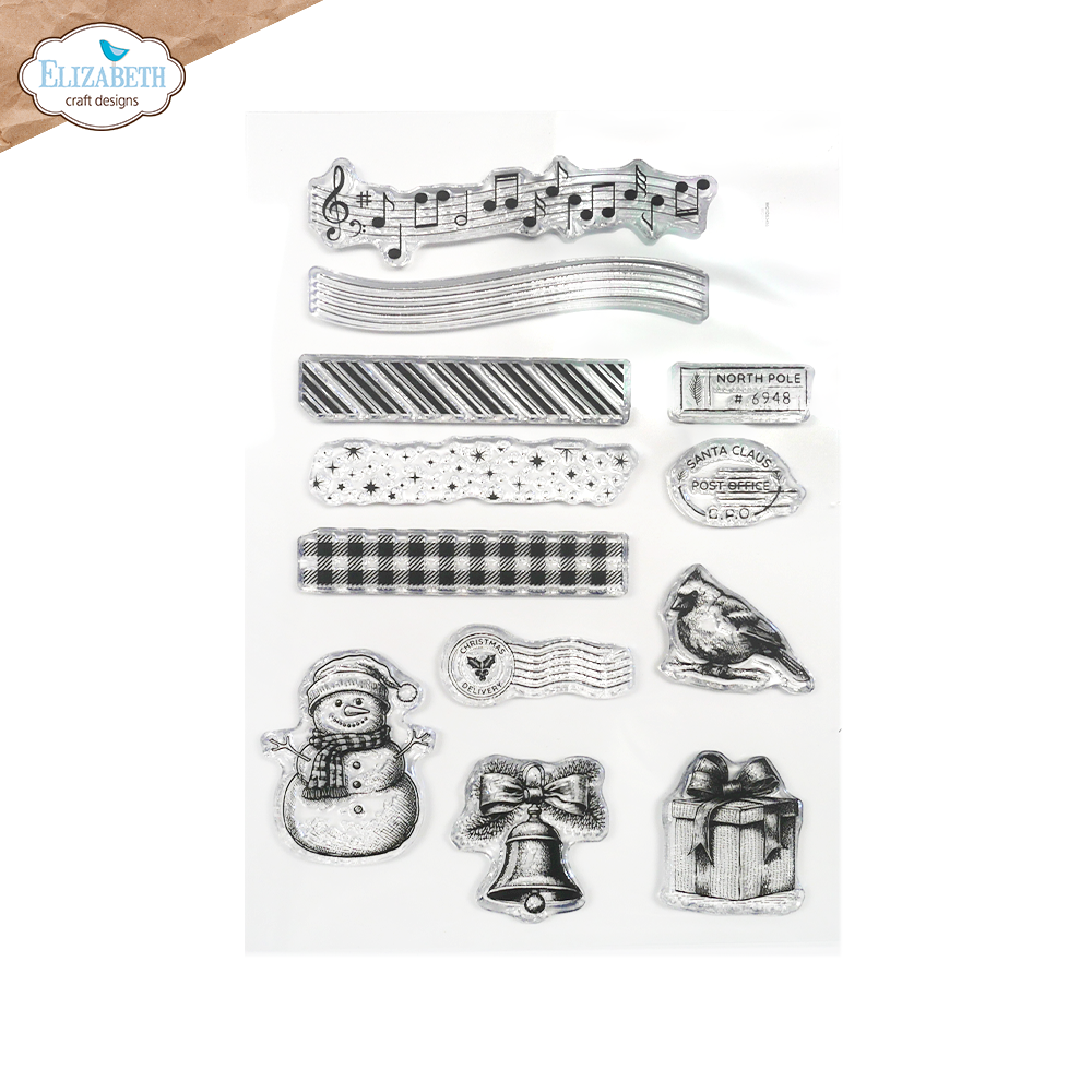 Elizabeth Craft Designs Clear Stamps - CS327 Festive Season