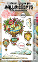 AALL & Create Clear Stamps A6 By Autour De Mwa & Co - #1187 Loony Balloony