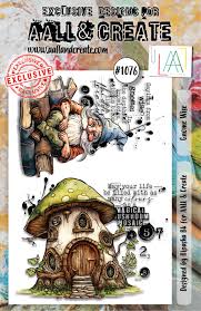 AALL & Create Clear Stamps A6 By Bipasha Bk - #1076 Gnome Wise