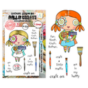 AALL & Create Clear Stamps A7 By Janet Klein - #1356 Craft On