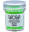 WOW! Embossing Powder 15 ml - WR02R Fluorescent Green Regular Opaque/Marbling