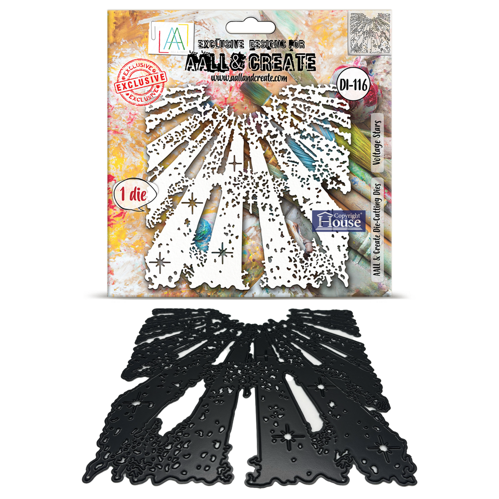[182013] AALL & Create Cutting Dies - #116 Voltage Stars