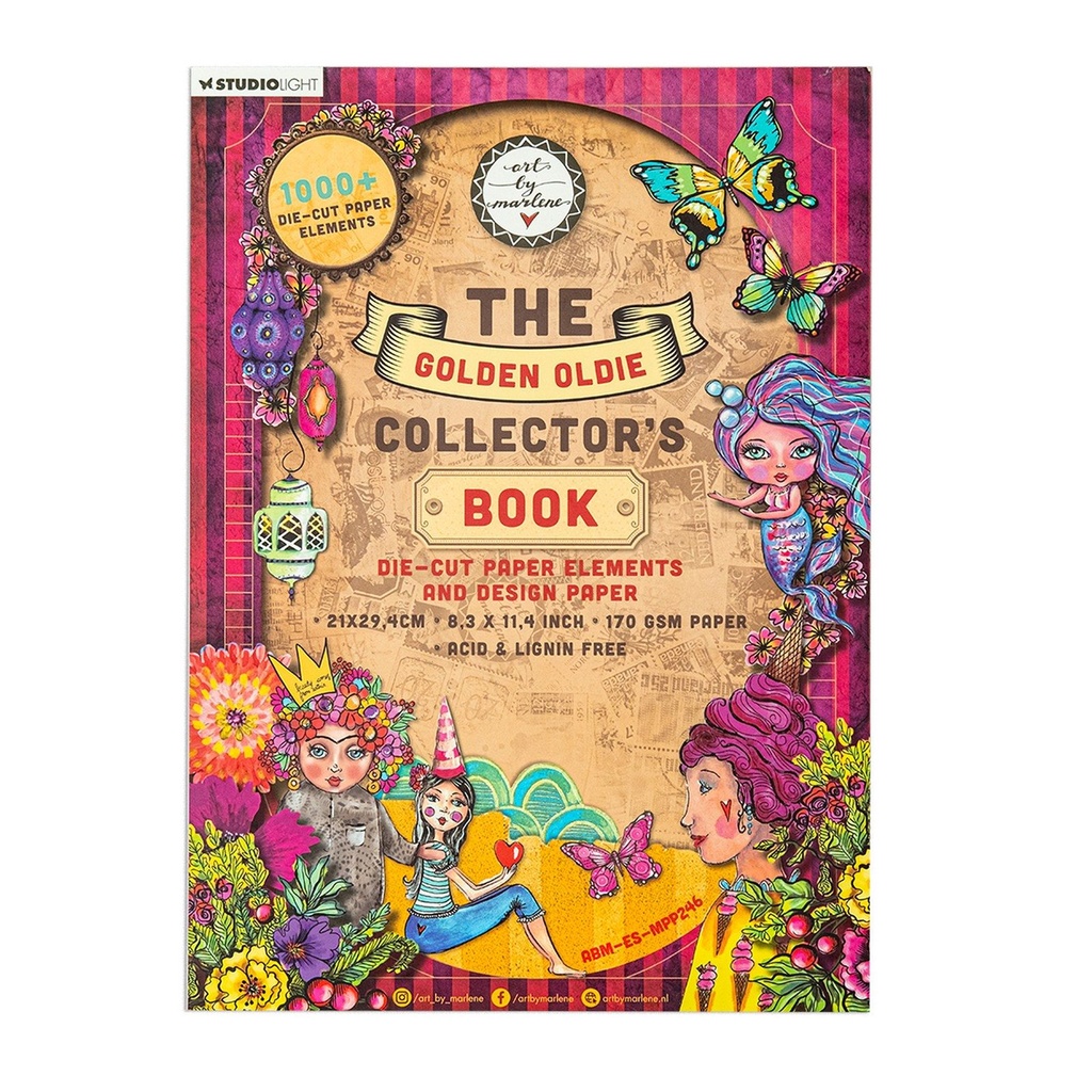 [182127] Studio Light Art by Marlene Essentials - The Golden Oldie Collector's Book