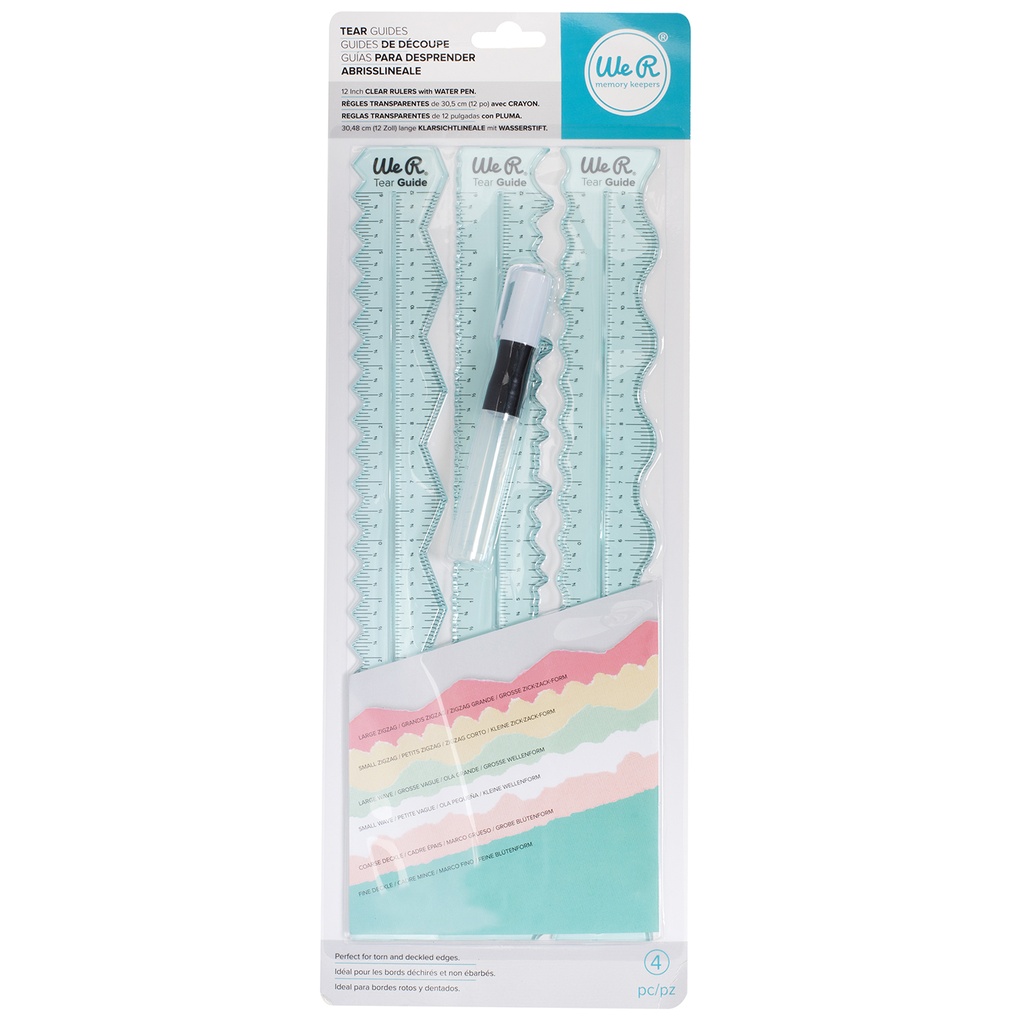 [182130] We R Makers Tear guides tool rulers