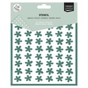 Vaessen Creative Stencils By Carla Creates 15x15cm - CAR0313 Bloom