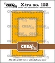 Crealies Cutting Dies Xtra - CLXTRA122A ATC Diaraam