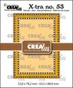 Crealies Cutting Dies Xtra - CLXTRA53 ATC Kruissteek