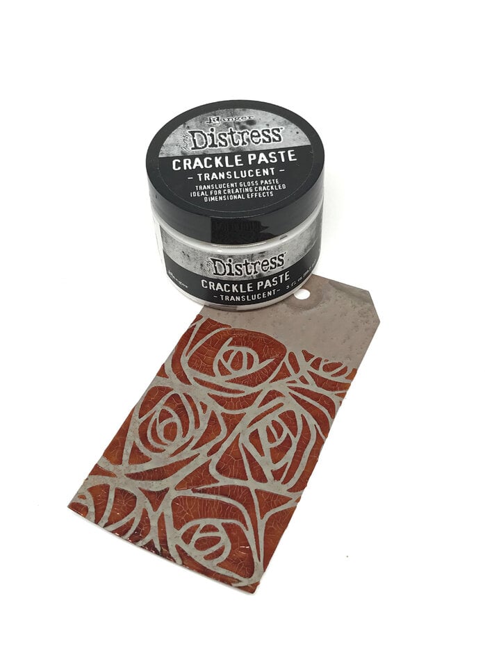 Tim Holtz Distress Crackle Paste 88,7ml. - Translucent