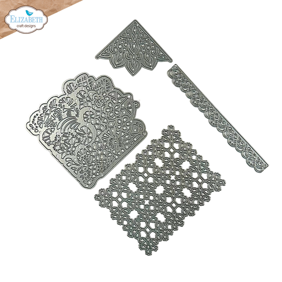 Elizabeth Craft Designs Cutting Dies Hello You! - 2323 Lace all over