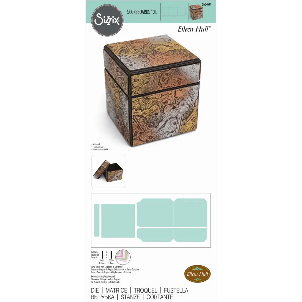 Sizzix ScoreBoards XL Die - 666498 Storage Box