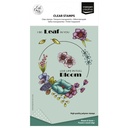 Vaessen Creative Clear Stamps /Pkg By Carla Creates - Flowers Rou