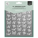 Vaessen Creative 3D Embossing Folder By Carla Creates - Zoom