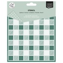 Vaessen Creative Stencils By Carla Creates 15x15cm - Kitchen Towel on the Farm 15x15cm