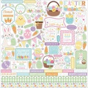 Echo Park Stickers 12"x12" Element - Easter Basket
