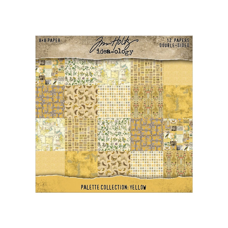 Idea-ology Palette Collection 8"x8" - Yellow
