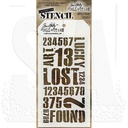 Tim Holtz Layering Stencil - THS051 Industrial