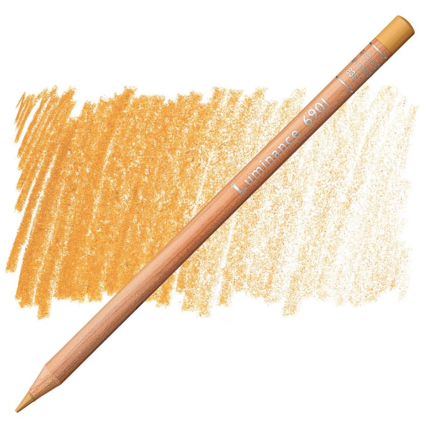 [182409] Caran d'Ache Luminance Kleurpotlood - 836 Burnt Ochre 50%