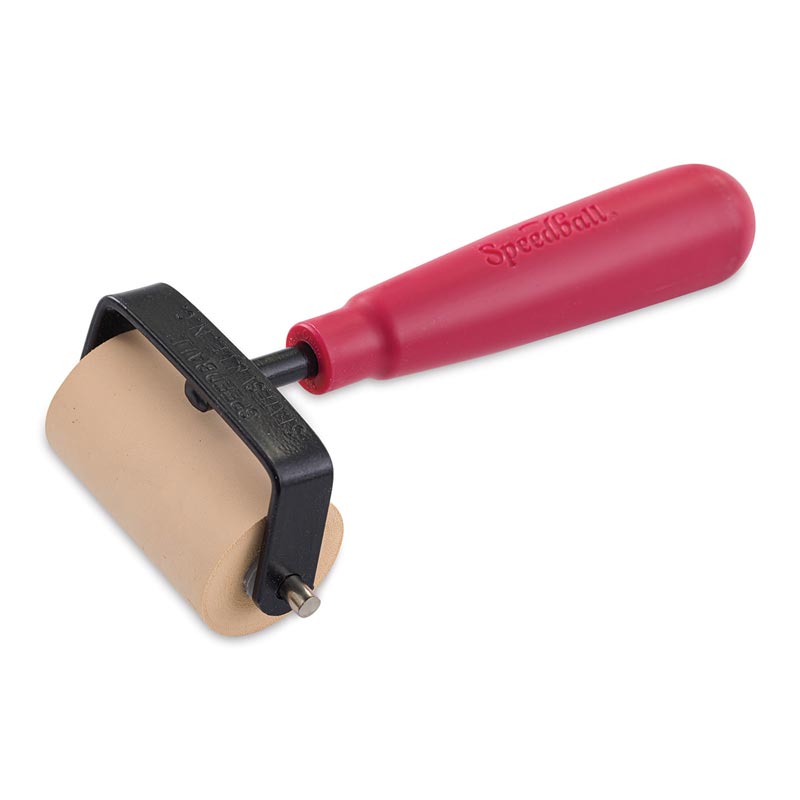 [182418] Speedball Brayer 2"/5cm Heavy duty inktrol zachte rubber plast+metaal