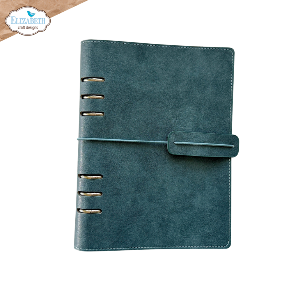 [182501] Elizabeth Craft Designs Delightful Discovery - Memory Binder Slate Blue