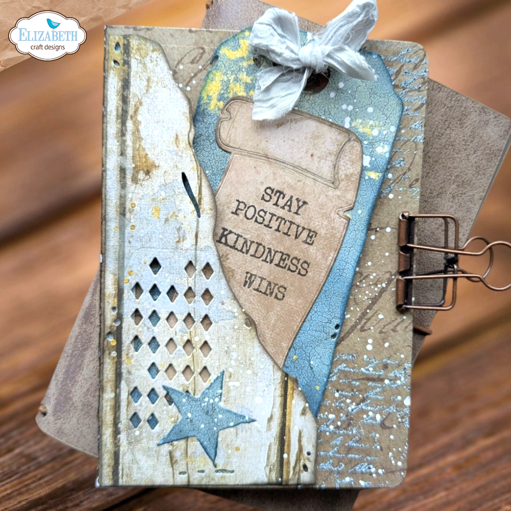 Elizabeth Craft Designs Cutting Dies - 2241 Playful grunge (fits passport XL)